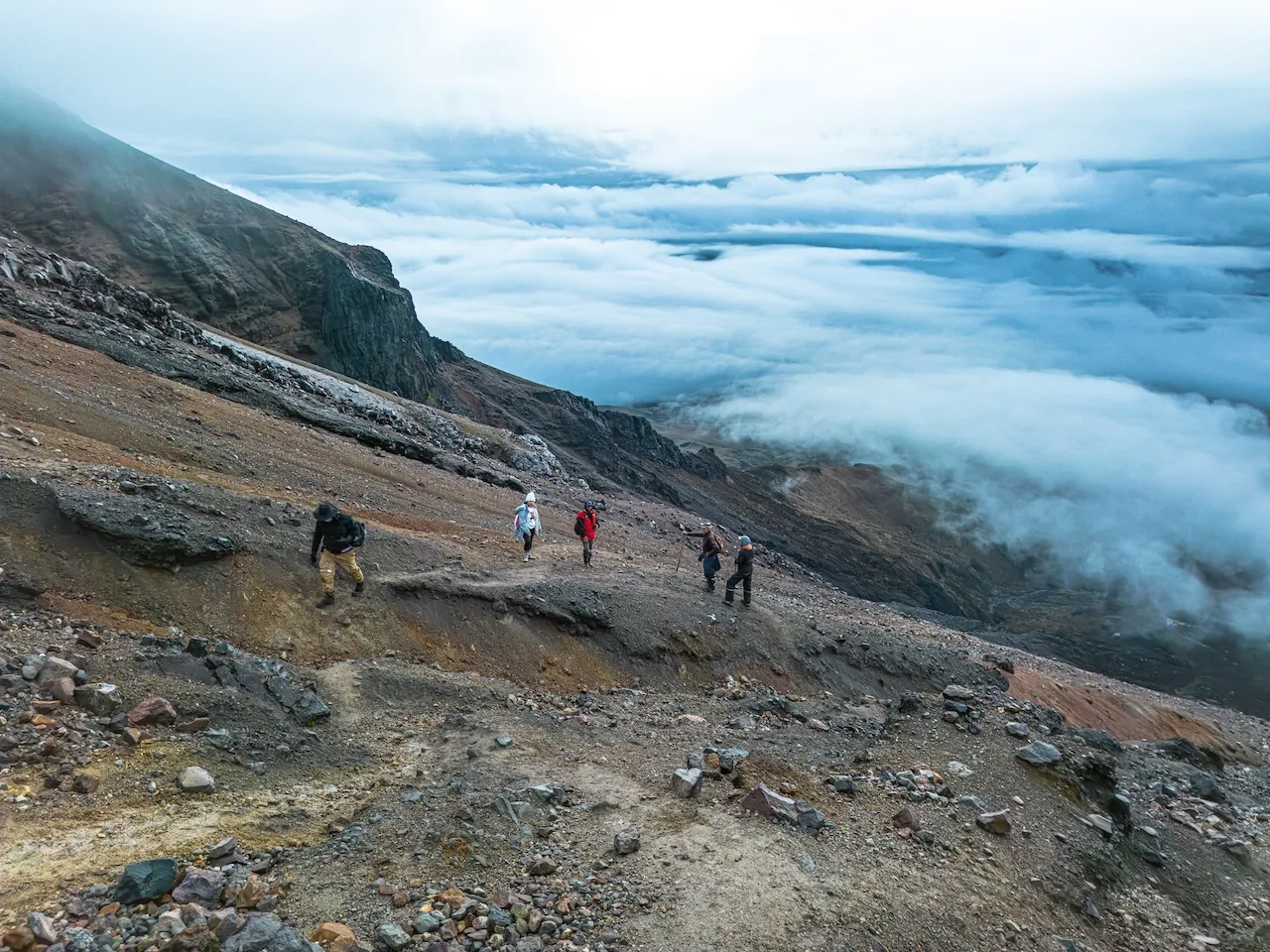 ASCENSO AL VOLCÁN CUMBAL